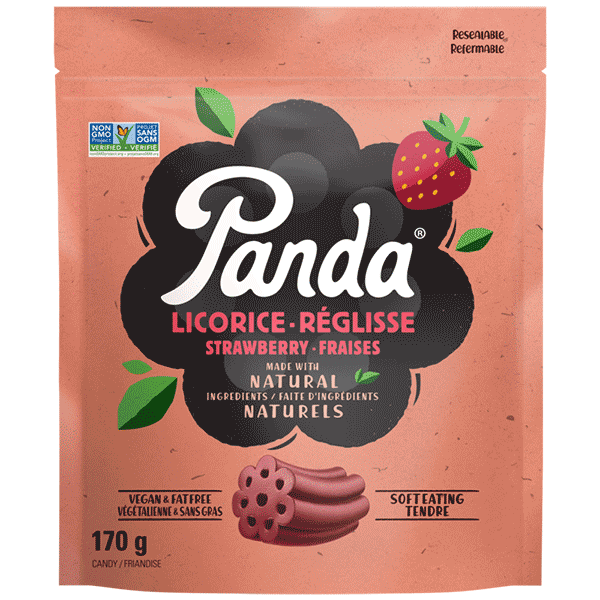 Panda - Licorice - Strawberry, 170 g