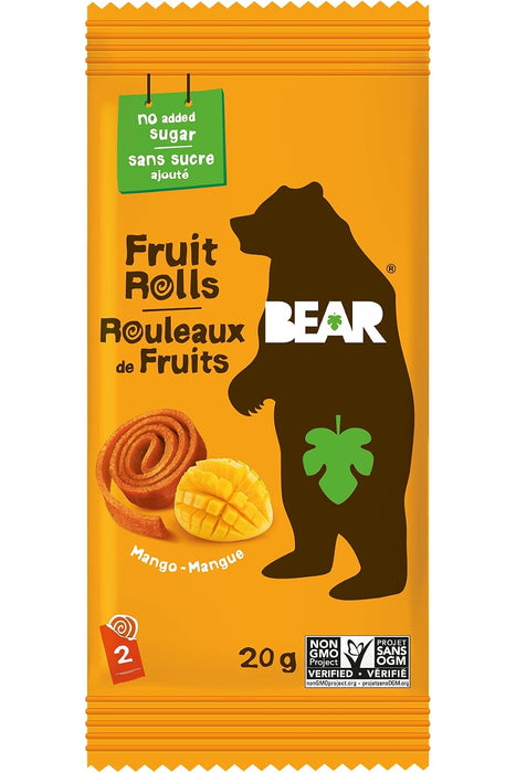 Bear - Fruit Rolls Mango, 20 g
