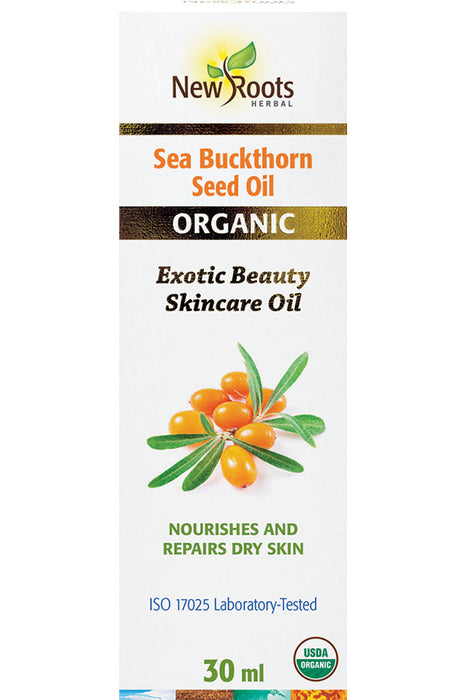 New Roots Herbal - Seabuckthorn Seed Oil, 30ML