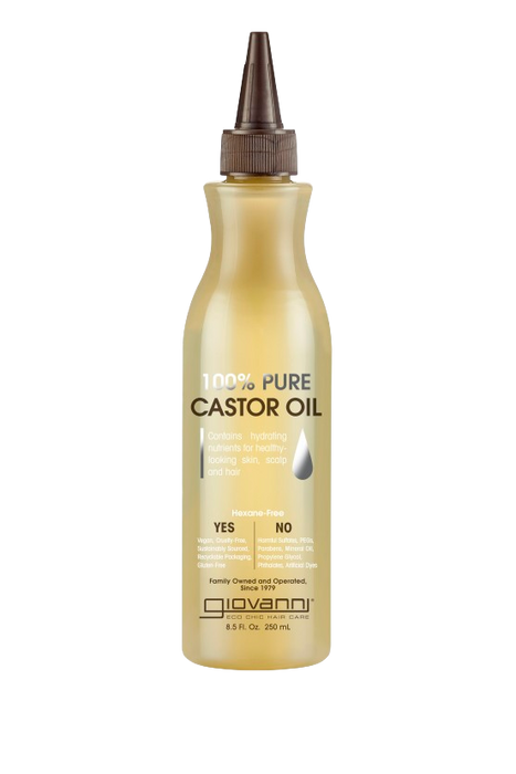 Giovanni - 100% Pure Castor Oil, 250 mL