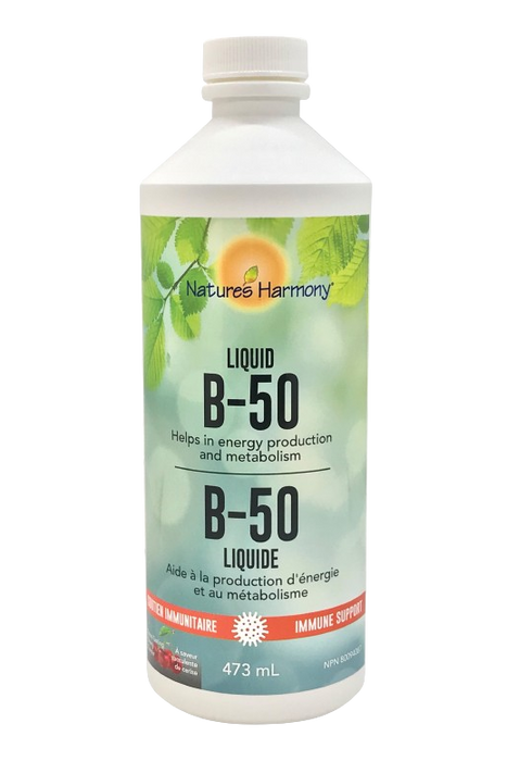 Nature's Harmony - Liquid B-50, 473 mL