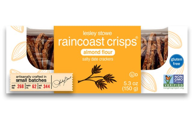 Lesley Stowes - Almond Crisps - Salty Date, 150 g