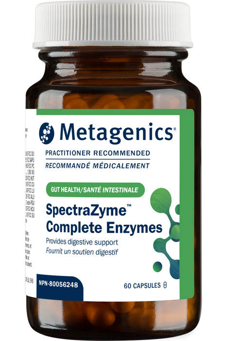 Metagenics Inc - SpectraZyme Complete Enzymes, 60 Capsules