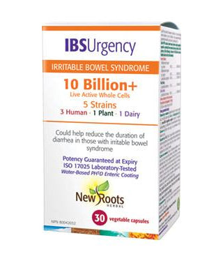 New Roots Herbal - IBS Urgency, 30 Caps - Goodness Me!
