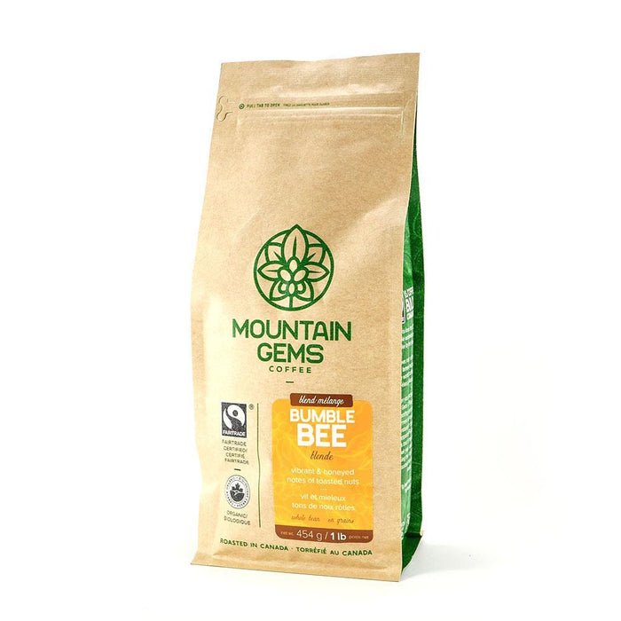 Mountain Gems - Bumblebee Blend Blonde Roast (Whole Bean), 454 g