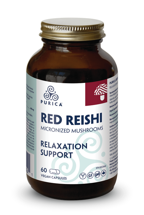 Purica - Red Reishi, 60 caps