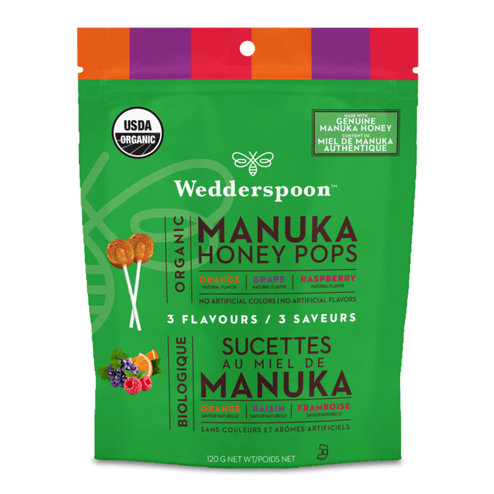 Wedderspoon - Manuka Honey Pops - 120 g