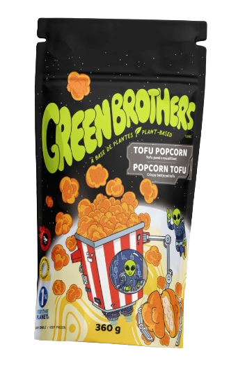 Green Brothers - Popcorn Tofu, 360 g