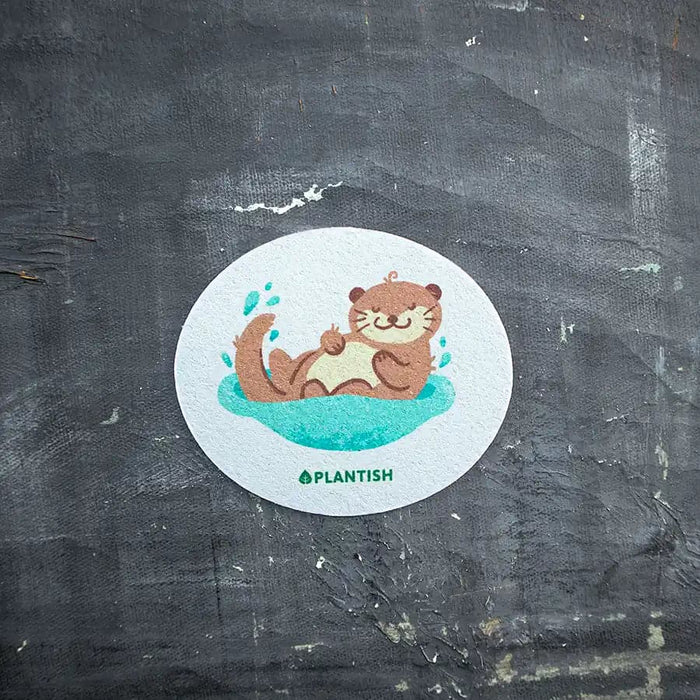 Plantish - Pop-Up Sponge - Otter, Each