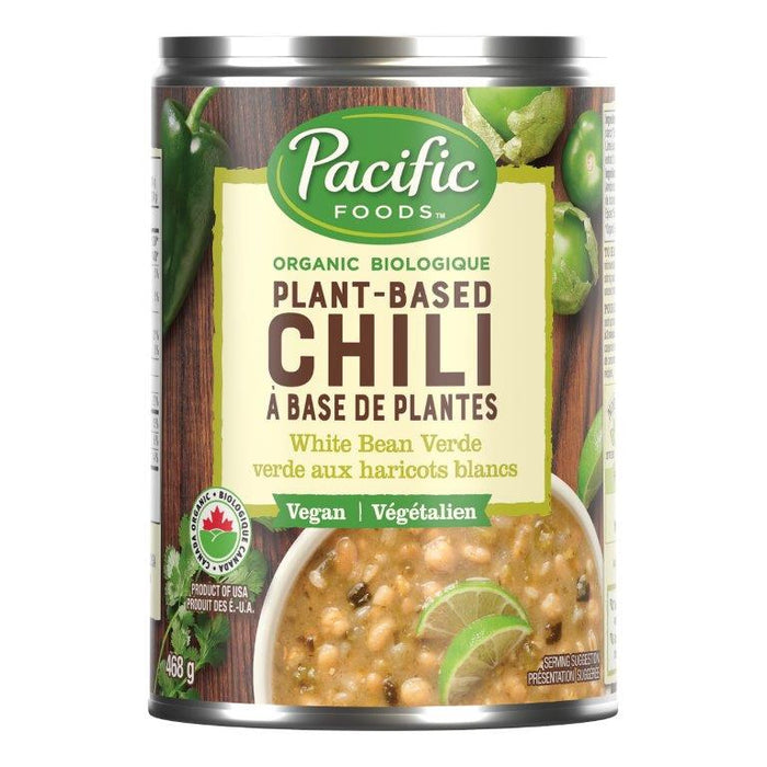 Pacific Foods - Chili - White Bean Verde, 468 g