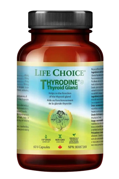 Life Choice Ltd. - Thyrodine Thyroid Gland, 60 Vcaps