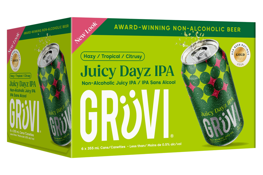 Gruvi - Juicy Dayz IPA, 6x355 mL