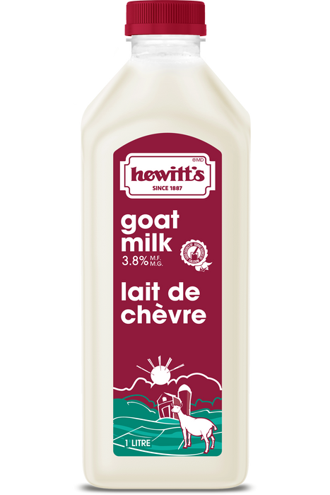 Hewitt's Dairy - Whole Goat Milk, 1 L