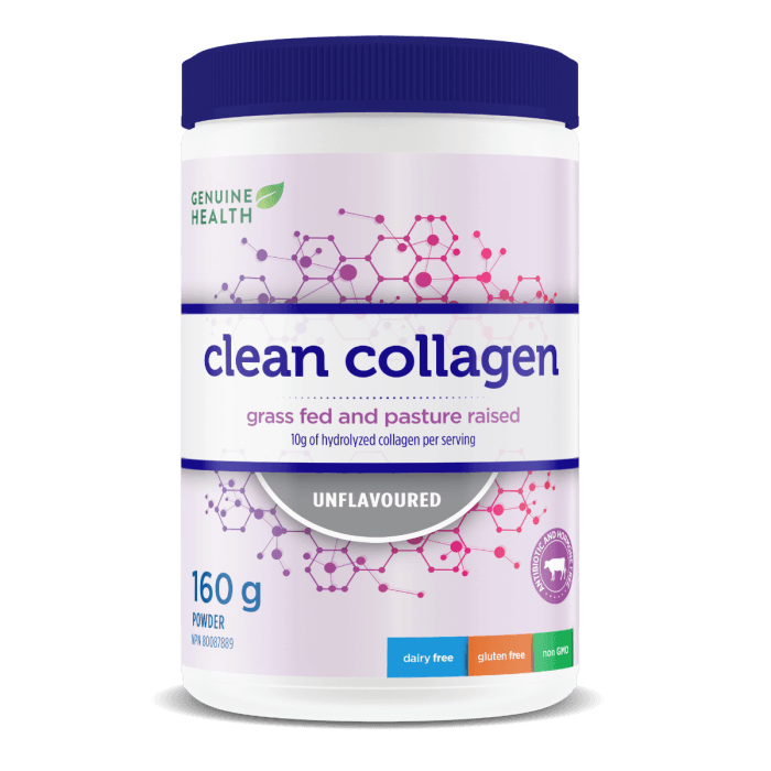 Genuine Health - Clean Collagen - Unflavoured, 160g