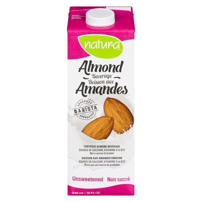 Natur-a - Almond Beverage, Unsweetened, 946 mL