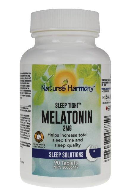 Nature's Harmony - Timed Release Melatonin 2 mg, 90 Tablets