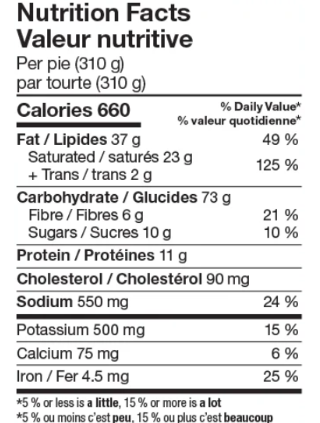 The Pie Commission - Sweet Potato Masala Pot Pie, 320 g