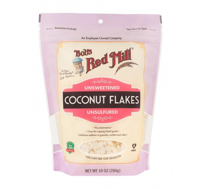 Bob's Red Mill - Unsweetened Coconut Flakes, 284 g