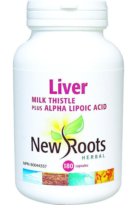 New Roots Herbal - Liver - Milk Thistle, 180 capsules