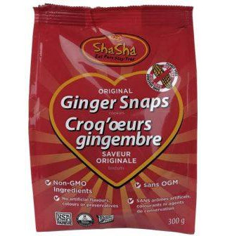 ShaSha Bread Co - Original Ginger Snaps, 300 g