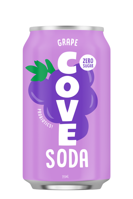 Cove - Grape Soda, 355 mL