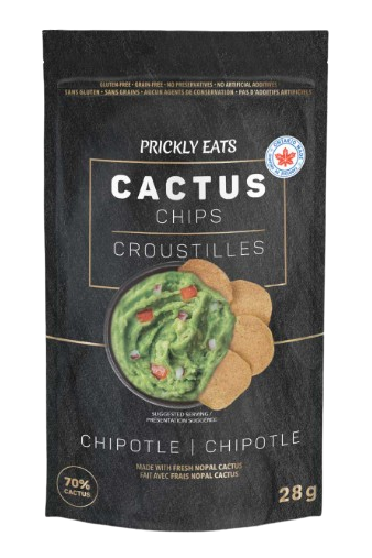 Prickly Eats - Cactus Chips - Chipotle, 28 g