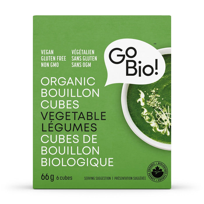 GoBio - Organic Vegetable Bouillon Cubes, 66 g