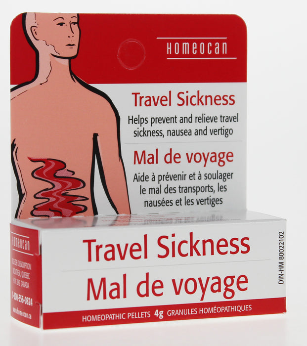 Homeocan - Travel Sickness Pellets, 4 g
