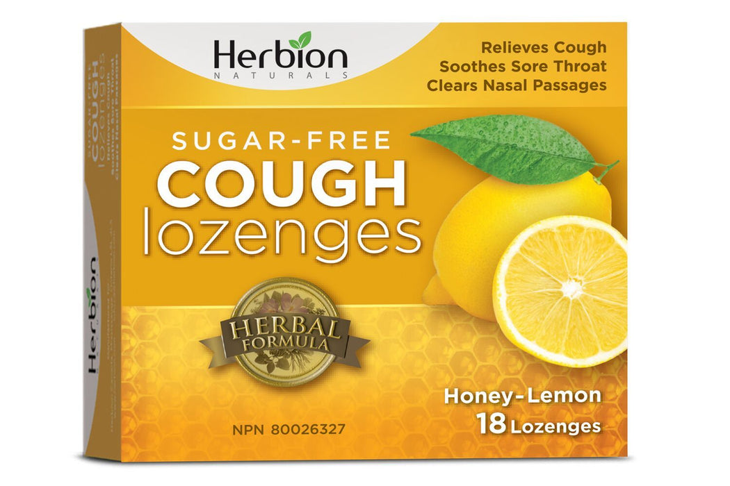 Herbion - Honey Lemon Lozenge, 18 Count