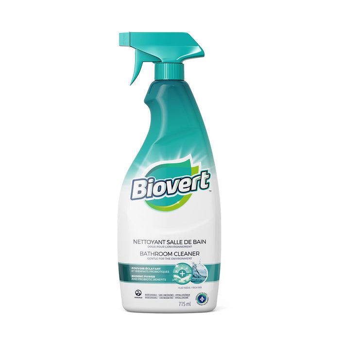 Biovert - Bathroom Cleaner, Fresh Rain, 715ml