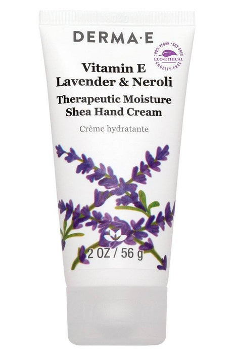 derma e - Vitamin E Lavender & Neroli Hand Cream, 2oz