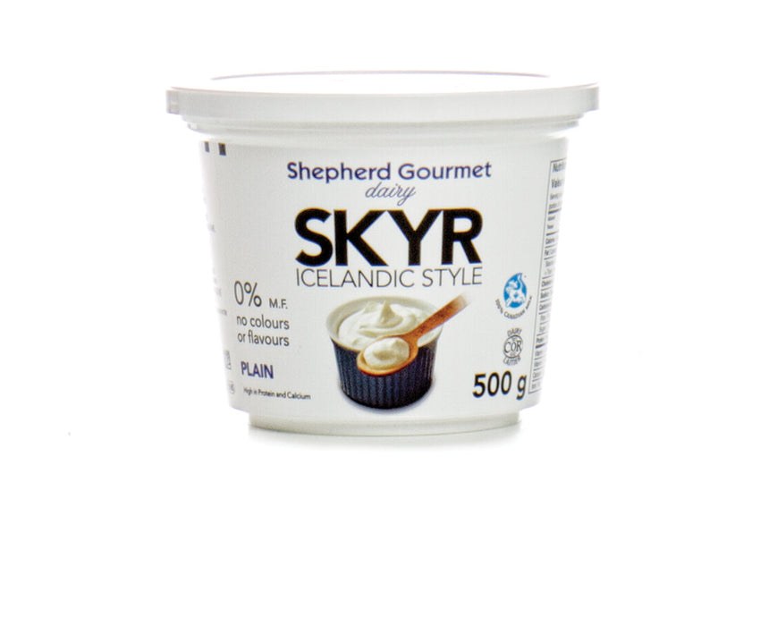 Shepherd Gourmet Dairy - Skyr Plain Icelandic Style Yogurt, 500 g