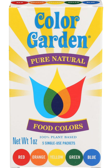 Color Garden - Natural Food Colour- Multi, 6x5 mL