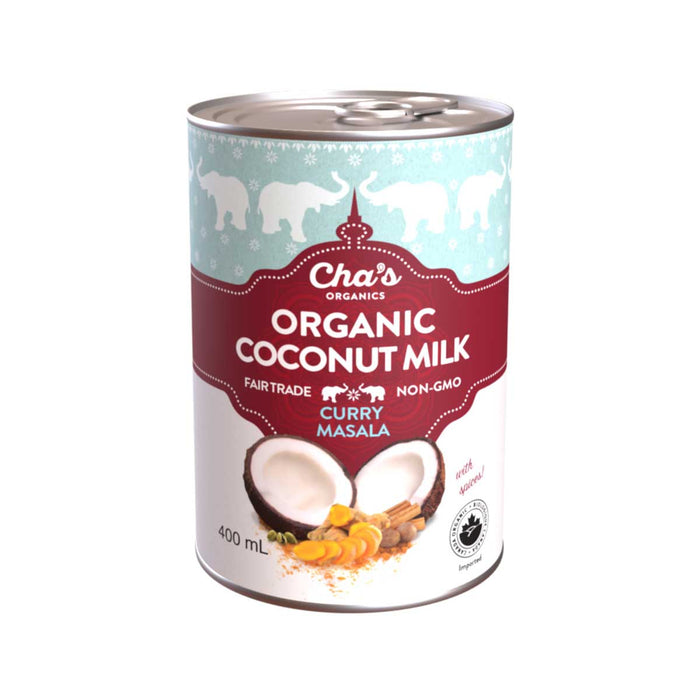 Cha's Organics - Curry Masala Coconut Milk, 400 mL