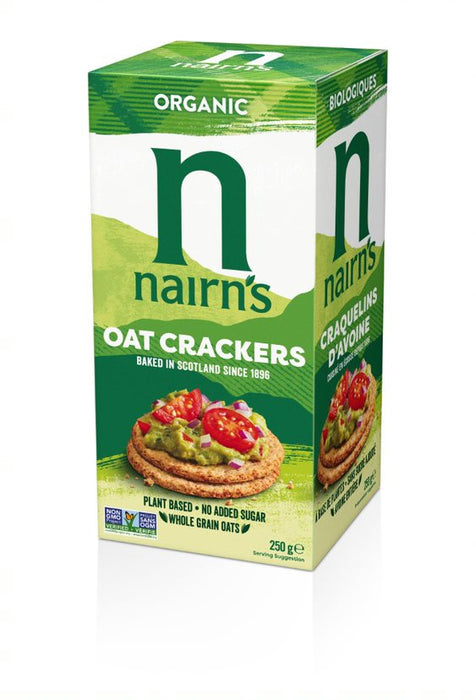 Nairn's - Organic Oat Crackers, 250 g