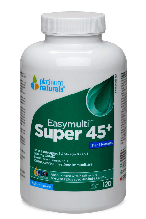 Platinum Naturals - Super Easymulti 45+ For Men, 120 SG