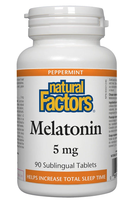 Natural Factors - Melatonin 5mg, 90 tablets