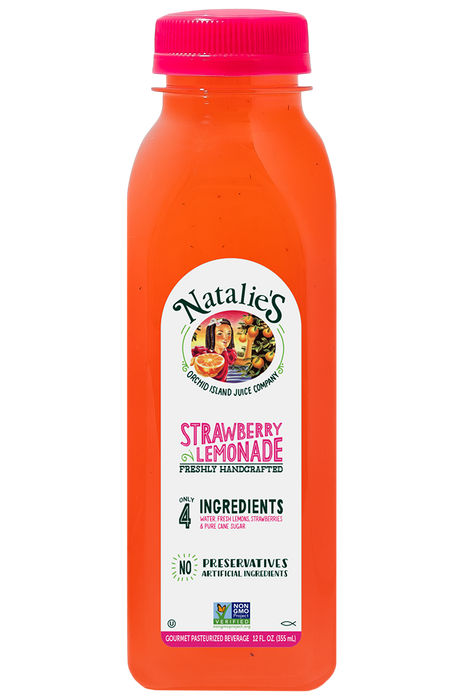 Natalies Juice - Strawberry Lemonade, 355 mL