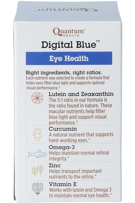 Quantum Nutrition Inc. - Digital Blue, 60 softgels