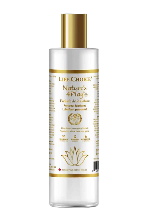 Life Choice Ltd. - Nature's 4 Pl Personal Lubricant, 177 mL