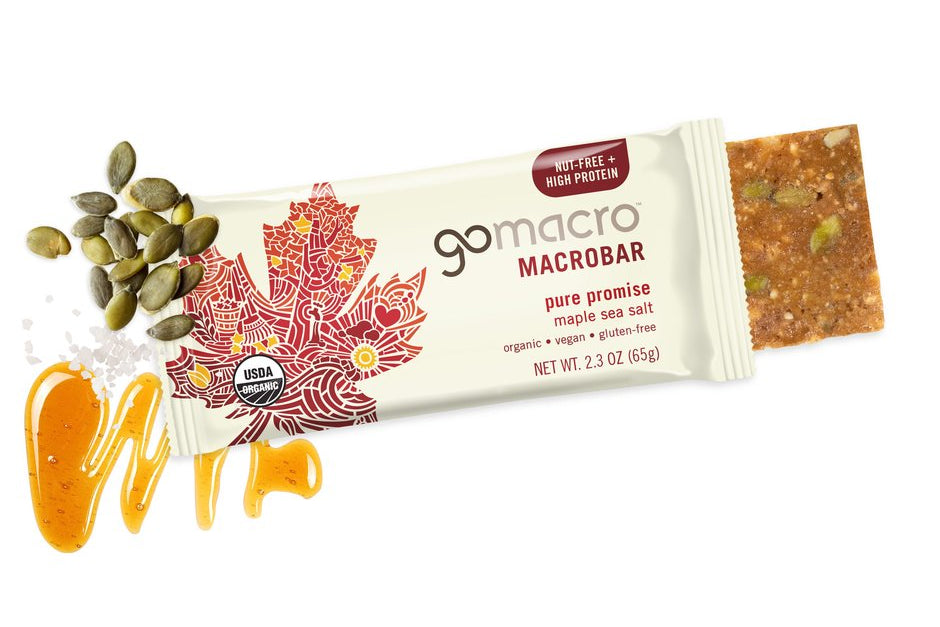 Go Macro Bars - Maple Sea Salt, 65 g