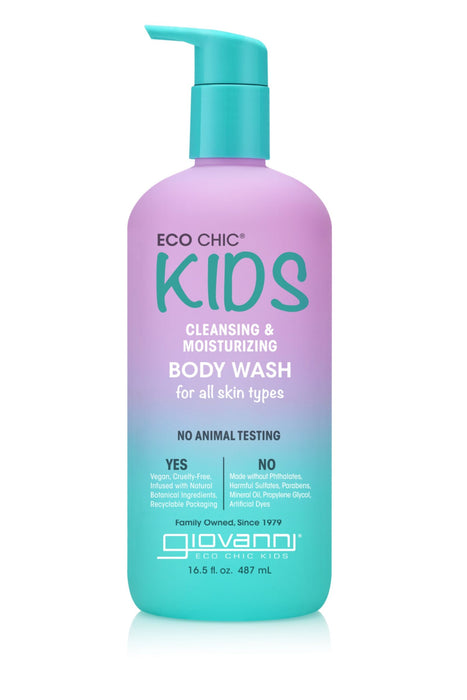 Giovanni - Kids Daily Cleansing Body Wash, 487 mL