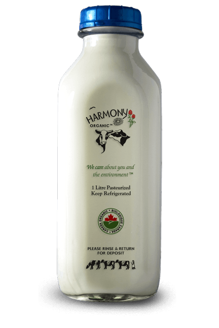 Harmony Organic - Organic 2% Partly Skimmed Milk, 1 L