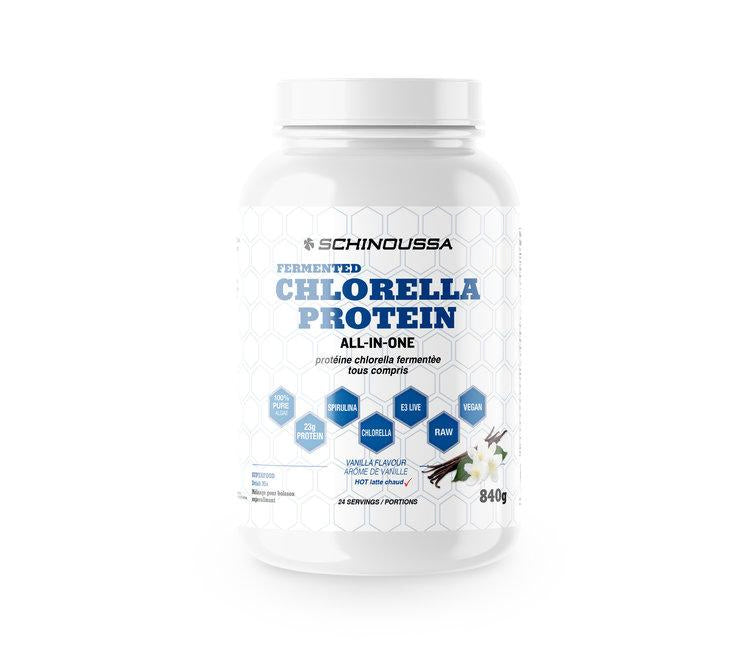 Schinoussa - Fermented Chlorella Protein - Vanilla, 840g