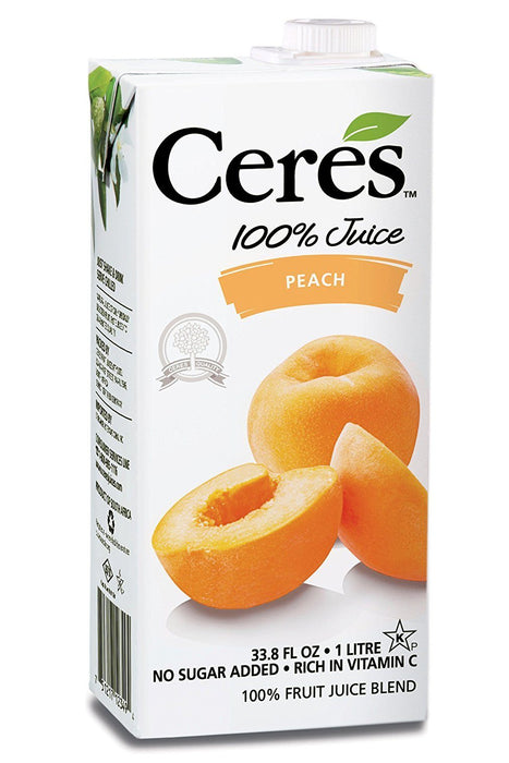 Ceres Fruit Juices Ltd - Peach Fruit Juice, 1 L