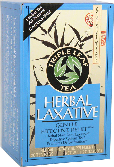 Triple Leaf Brand - Herbal Laxative Tea, 20 Count