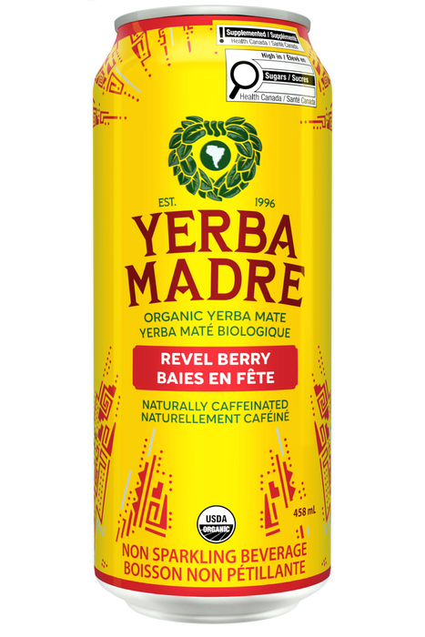 Guayaki - Revel Berry, 458 mL