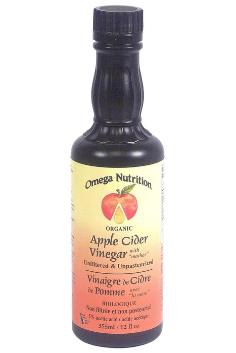 Omega Nutrition - Organic Apple Cider Vinegar - 355 mL