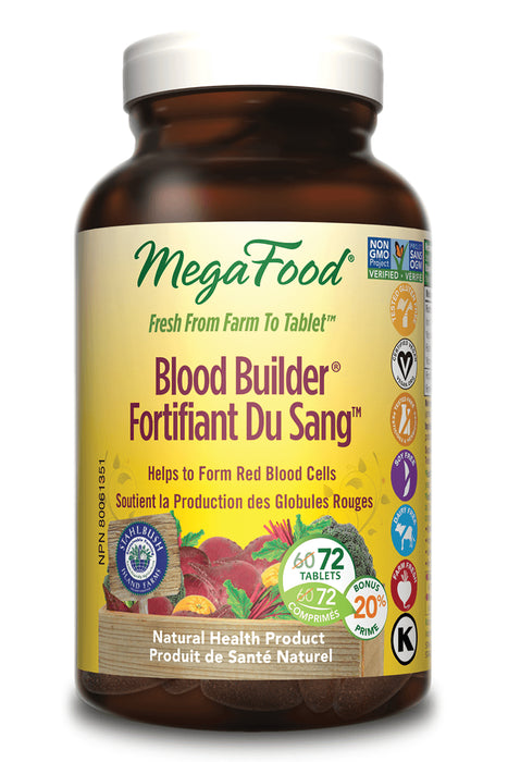 Mega Food - Blood Builder, 90 Tabs