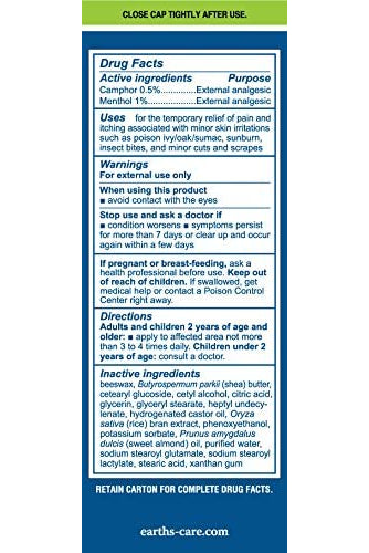 Earth's Care - Anti-Itch Cream, 68g